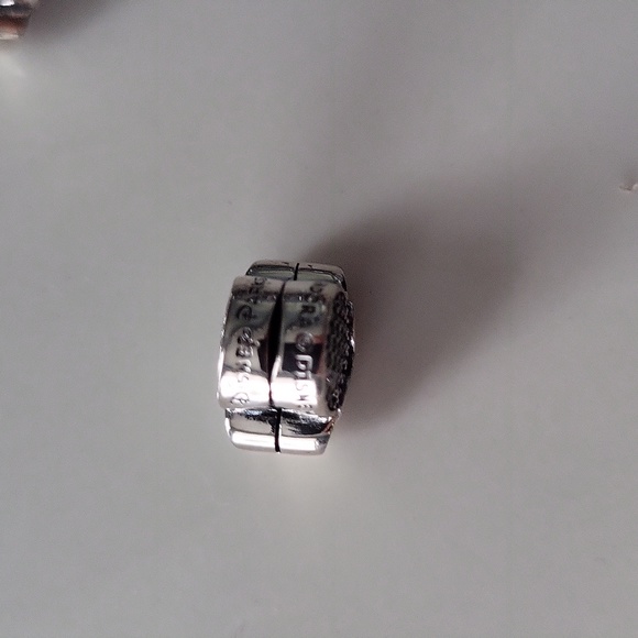 Pandora Disney pave charm both sides for clip bracelet or regular bag Last One - Picture 5 of 6
